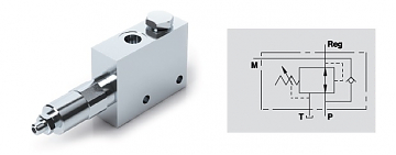Редукционный клапан с обратным клапаном VRPRL 1/2" (10-60 BAR)