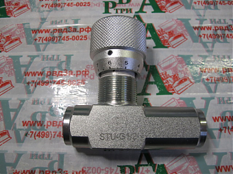 Дроссель с обратным клапаном STU 1/2" (К)
