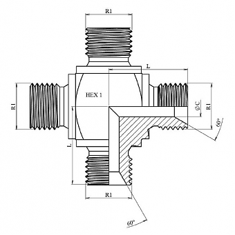 TN101 BSP 3/4"